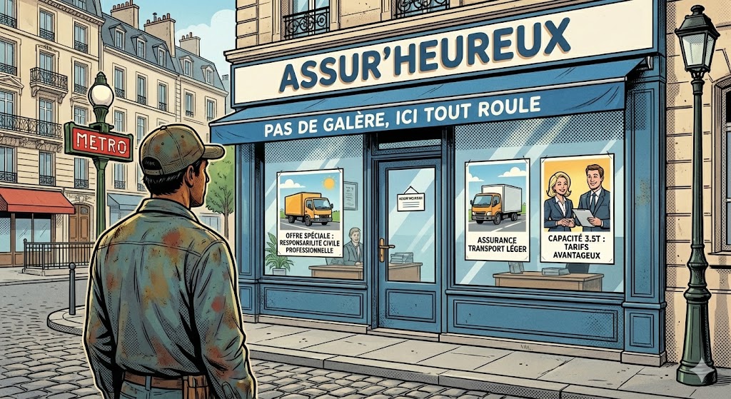 Illustration de l'article de blog Assurances obligatoires pour le transport léger de marchandises : Ce qu’il faut savoir avant de créer son entreprise