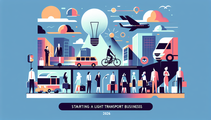 Illustration de l'article de blog Démarrer son activité de transport léger à Bonnières-sur-Seine : le guide 2026