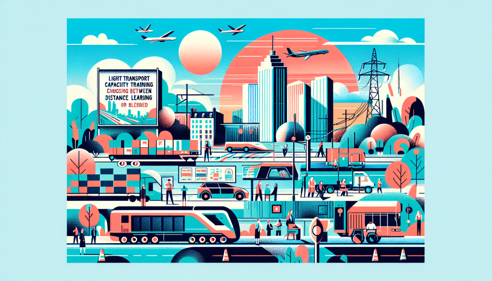 Illustration de l'article de blog Formation Capacité Transport Léger à Bonnières-sur-Seine : choisir entre distanciel, présentiel ou mixte